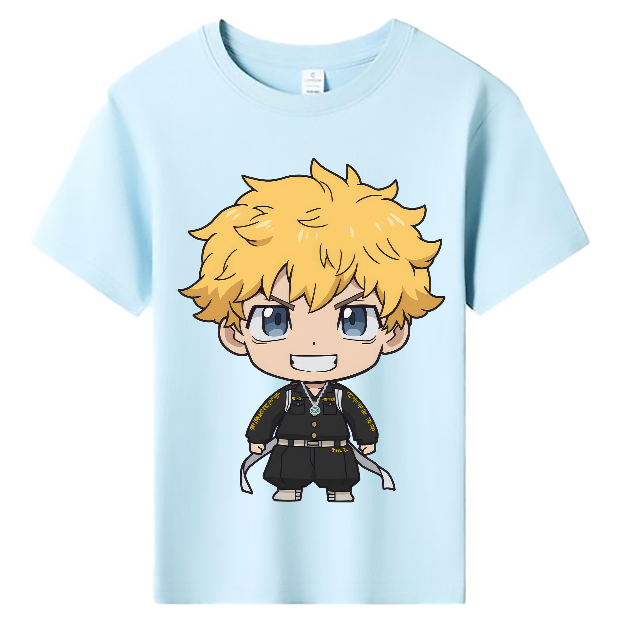 （画像用） 東京リベンジャーズ Tokyo Revengers 綿100％キッズTシャツ（フロントプリント）